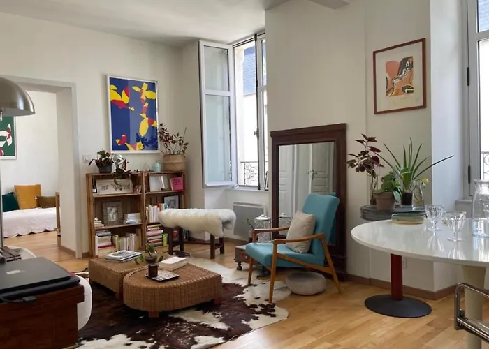 Appartement Bright - Old Renovated Building Nantes